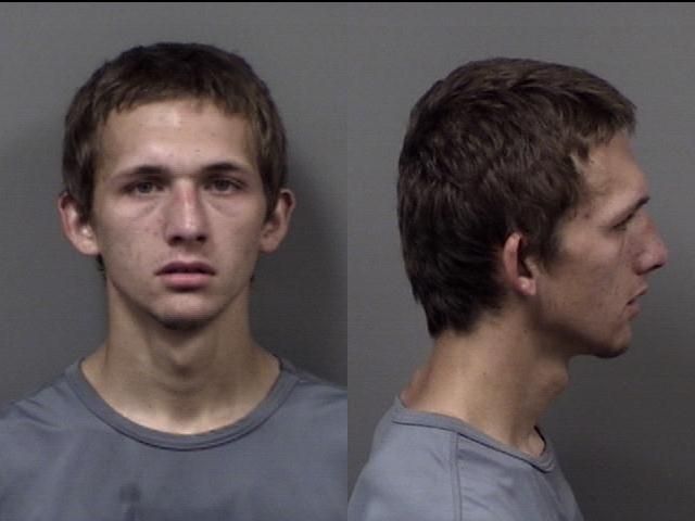 Matthew Hayes arrested July 29 on an active warrant for misdemeanor charges of criminal mischief and petit theft.